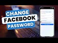 how do i change my facebook password