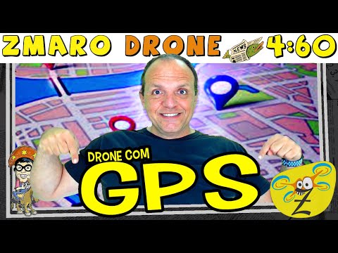 Entenda o que é e como funciona um Drone com GPS com Zmaro em 4:60