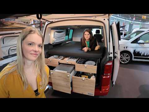 3.500€ komplett Ausbau Vom Kastenwagen zum WOHNMOBIL: MINIMALISMUS CAMPING VanEssa Bulli Module