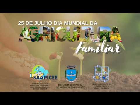 25 DE JULHO - DIA MUNDIAL DA AGRICULTURA FAMILIAR 