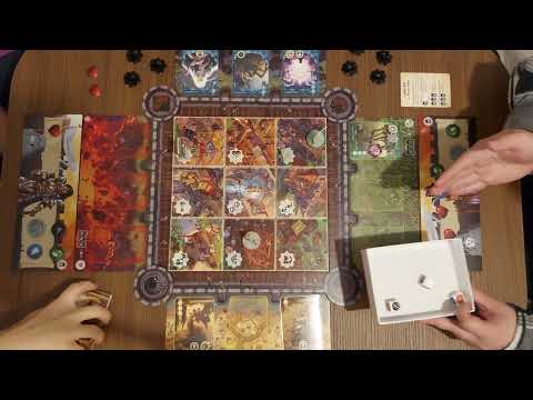 Last Bastion Board Game - playthrough (2p)