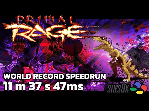 Primal Rage - True 16 Difficulty Speedrun World Record