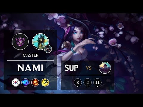 Nami Support vs Braum - KR Master Patch 9.24