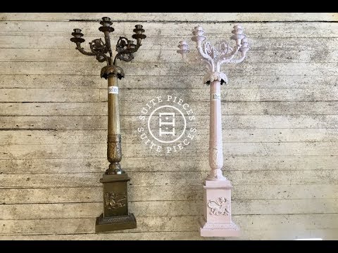 How to paint metal with chalk type paint