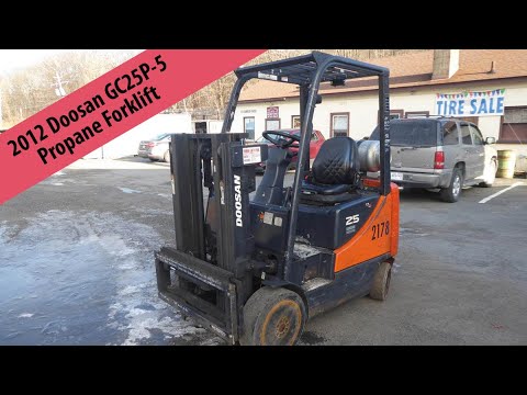 2012 Doosan GC25P-5 Propane Forklift - TRO 1223227