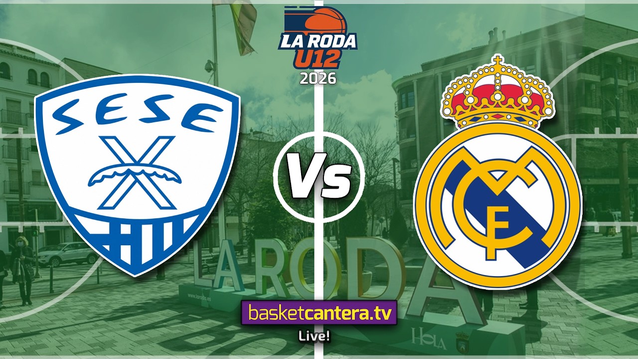 #U12M. SESE BÀSQUET  vs REAL MADRID.- Torneo Alevín Masc. La Roda Future Stars 2026