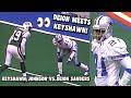 When Deion Sanders MET Keyshawn Johnson! 🔥 (WR Vs CB) Jets Vs Cowboys 1999 highlights