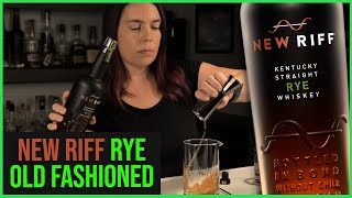 New Riff Rye Old Fashioned: Orange and Orgeat Edition!