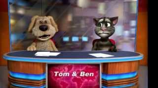 Talking Tom &amp; Ben Sing Christmas Promise By Backhouse Mike