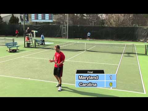 Men's Tennis - UNC v. Maryland VO