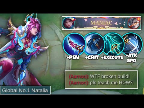 Win MORE Games by Using This OVERPOWERED Build by TOP GLOBAL Natalia 🔥⚡ | MLBB