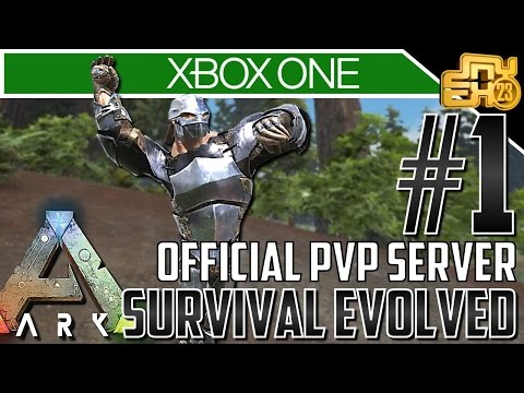 ARK XB1 OFFICIAL SERVER PVP - REDWOOD SETUP AND RAID - S2 EP1