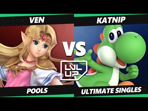 LVL UP EXPO 2023 - ven (Zelda) Vs. Katnip (Yoshi) SSBU Ultimate Tournament