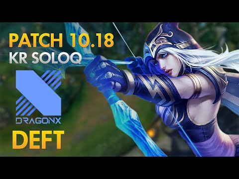 DRX Deft - Bot Lane: Ashe vs Jhin - KDA 11/1/11