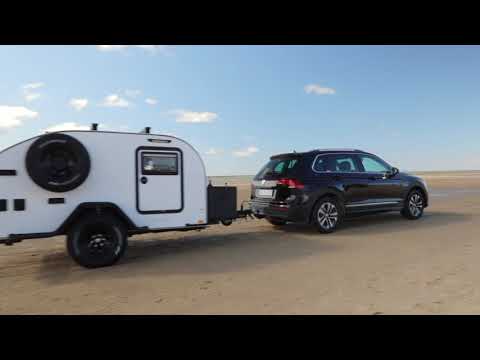 Bushcamp Explorer am Strand - Summer Camp Feeling mit ProCamp Mini-Caravan