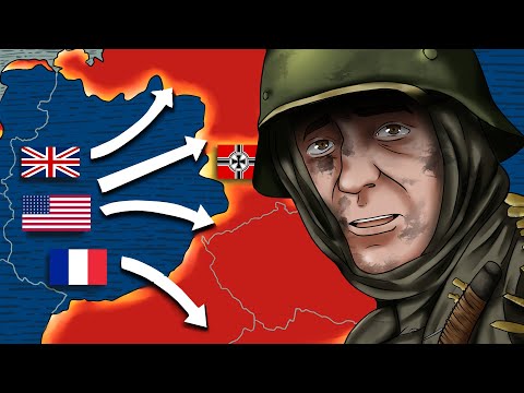 Downfall of Germany: The Western Front (2/2) | Animated History