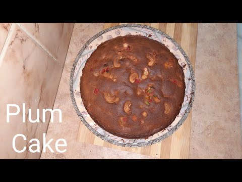 Plum Cake |Non alcoholic instant Plum Cake |Christmas special Fruit Cake |Easy Plum Cake |