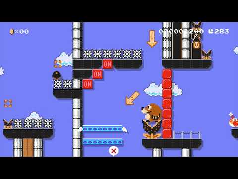Into the Mild: The SS Platformer by Trakkan - Super Mario Maker 2 - No Commentary 1ca 1cb 022020