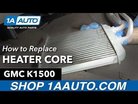 How to Replace Heater Core 91-98 GMC K1500 - YouTube