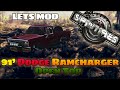 Lets Mod Spintires 91 Dodge Ramcharger Opentop EPIC SID MOD