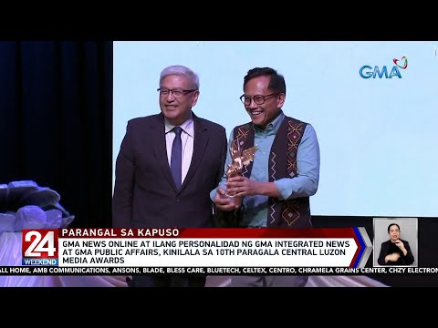 GMA News Online at ilang personalidad ng GMA Integrated News at GMA Public… | 24 Oras Weekend