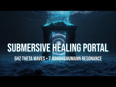 Submersive Healing Portal | 12 Hours of 5Hz Theta Waves • 7.83Hz Schumann Resonance