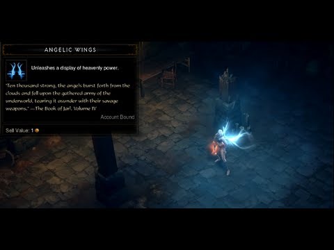 Diablo 3: - Glowing Angel Wings
