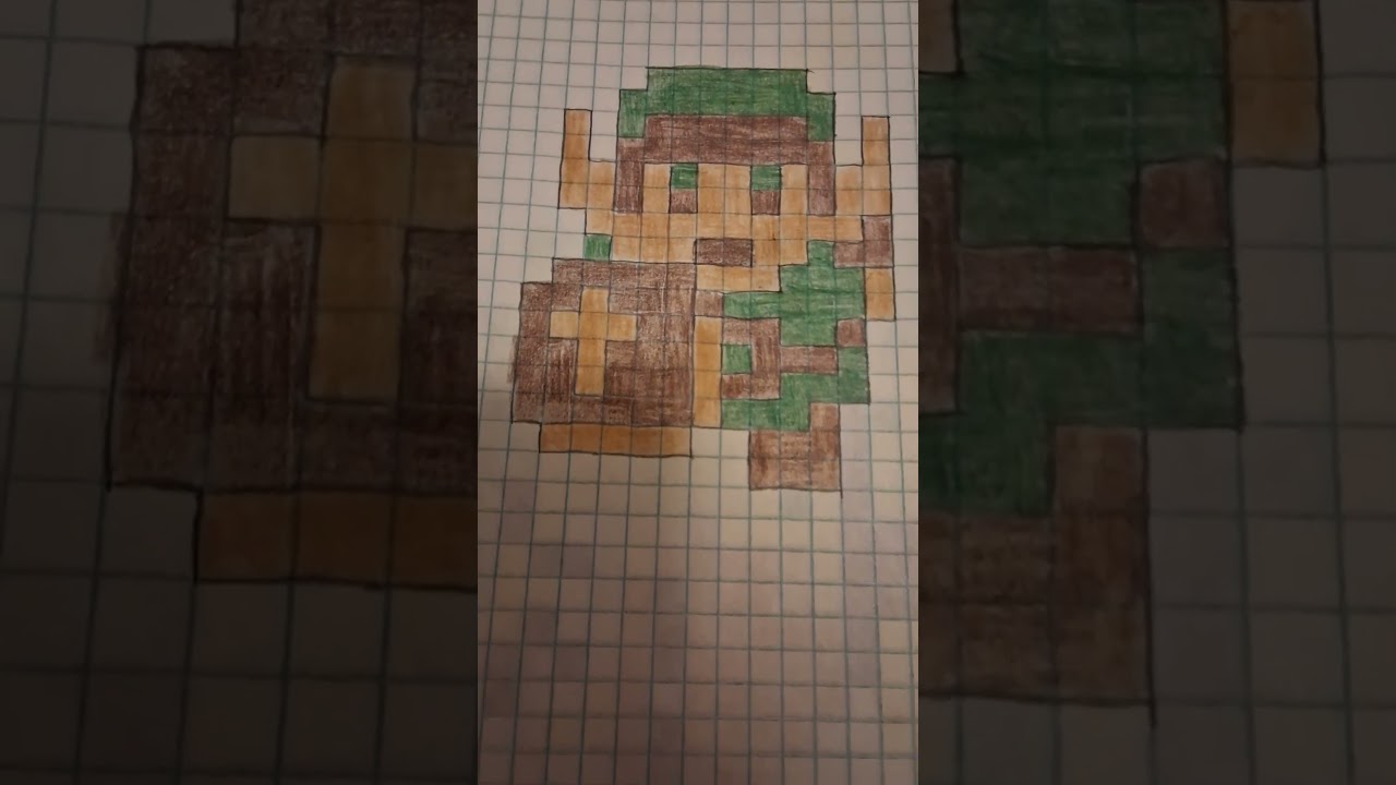 OLD LINK PIXEL ART #sketch #drawing #art