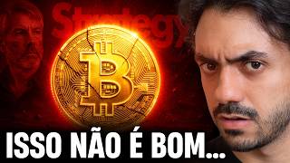 A QUEDA DA STRATEGY PODE DESENCADEAR UM NOVO PROBLEMA PARA O BITCOIN