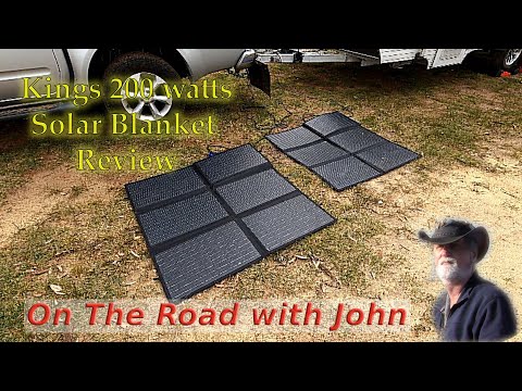 Reviewing The Kings 200w Solar Blanket. Is It As Bad As They All Say