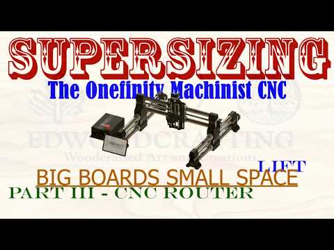 Super Sizing My Onefinity CNC Part II - The Router Lift.