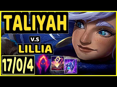 BGOB (TALIYAH) vs LILLIA - 17/0/4 KDA JUNGLE GAMEPLAY - BR Ranked DIAMOND