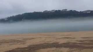 preview picture of video 'Fog over Lake Travis at Point Venture'