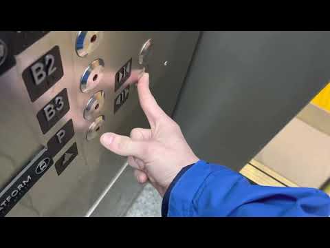 BRAND NEW MEI Traction Elevators at the Roosevelt Link Line 1 Seattle, WA