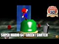 Super Mario 3D All Stars Super Mario 64 Green Switch For The Metal Cap Nintendo Switch
