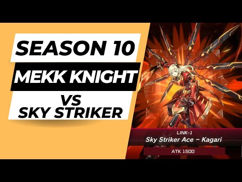 S10 / Mekk Knight vs Sky Striker / Yu-Gi-Oh! Master Duel / vanochi gaming