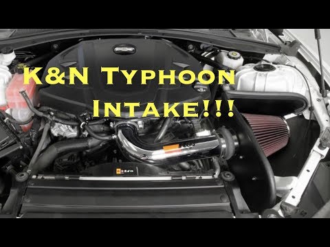 K&N Typhoon Cold Air Intake Install Guide! (2016 Camaro RS)