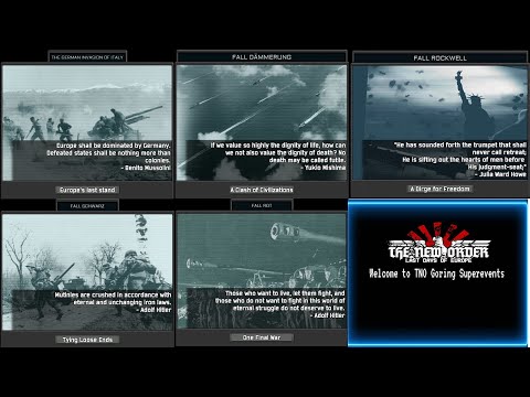 HOI4 TNO all German Invasion Superevents(All 'Fall' Superevents)