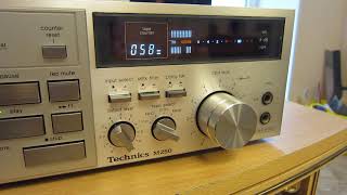 Video thumbnail for Technics RS-M250 by Александр Городилов
