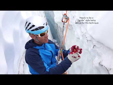 How to Rappel Into and Ascend Out of a Crevasse