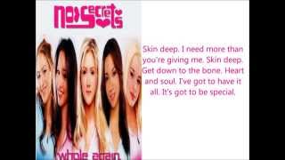 No Secrets - 3. Skin Deep Lyrics On Screen