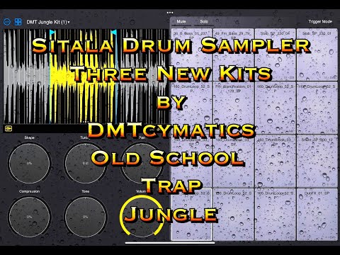 Sitala Drum Sampler -  3 NEW Drum Kits by DMTcymatics - Jungle Kit , Trap Kit & Old School Kit