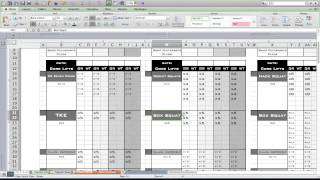 Personal Training Workout Log from Excel Training Designs