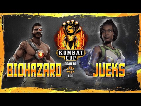 Biohazard (Kano) vs Jueks (Jacqui) | #KombatCup Road To LCQ | MK11
