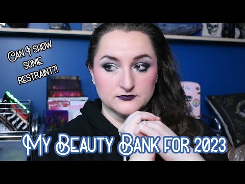 My Beauty Bank / Low Buy Goals for 2023