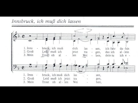 Innsbruck, ich muss dich lassen (Heinrich Isaac) - Psycho-Chor der Uni Jena