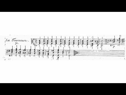 La Tourneuse - Marin Marais - Livre IV - viole de gambe et clavecin - with score