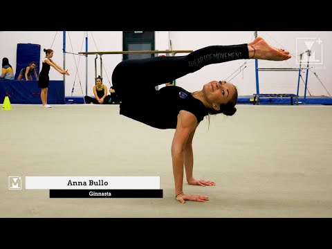 Anna Bullo, campionessa di ginnastica aerobica