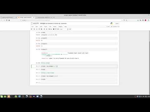 How To Create Numpy Array Using Arange Function