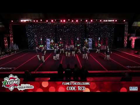 34  - Flames Cheerleading - Code Red - AS-U16-L3